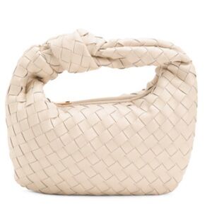 🔥🔥NEW URBAN EXPRESSIONS CARMINA WOVEN KNOT BAG IN CREAM